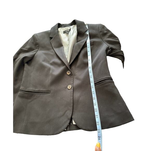 J.Crew Schoolboy Blazer Black Office Career Preppy Academia Scholarly Small - Picture 9 of 9